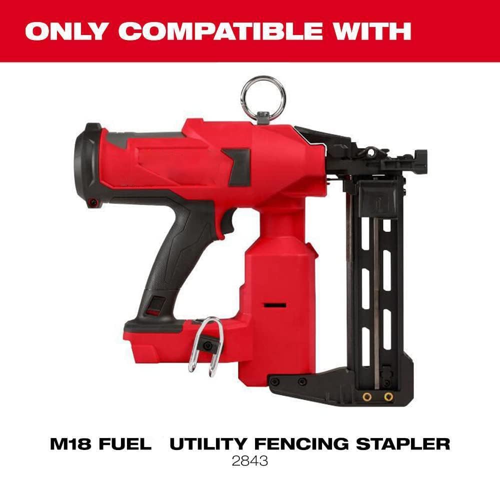 Galvanized Staples for Milwaukee MPU112-960, 1.5" 9 Gauge, 960 PC, Fits M18 Fuel Utility Fencing Stapler (2843-20 & 2843-22)