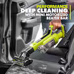 ONE+ 18V Cordless Hand Vacuum with Powered Brush (Tool Only)