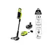ONE+ HP 18V Cordless Pet Stick Vacuum Cleaner Kit with 4.0 Ah HIGH PERFORMANCE Battery and Charger